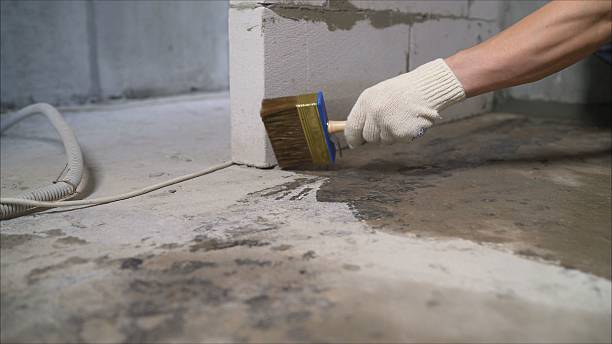 SJ Waterproofing Pros Waterproofing coverage map for Mount Airy, NC and surrounding area